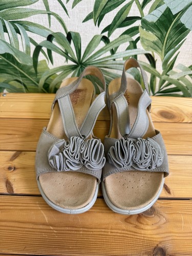 Hotter grey strappy - , sandals