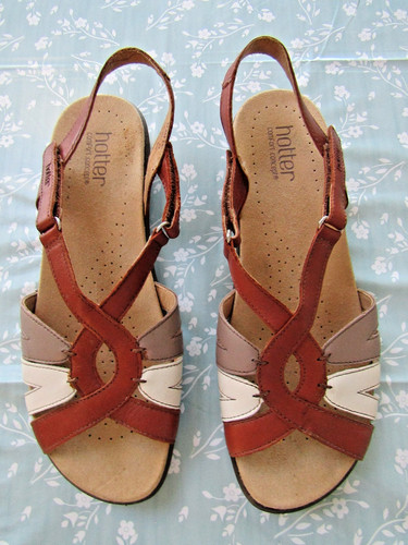 Hotter flare sandals - hotter, size