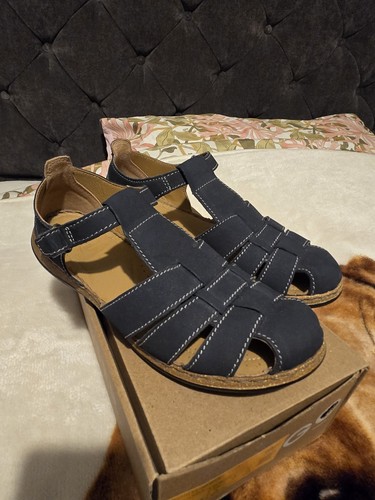Hotter women navy leather - hotter,