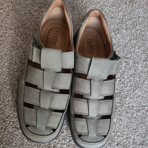 Hotter leather sandals - hotter, mersey