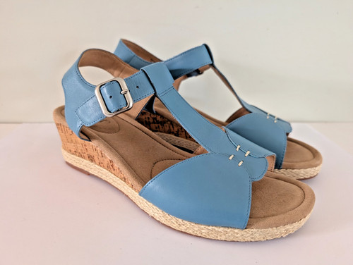 Hotter martinique blue leather - martinique,