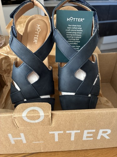 Hotter carpa nubuck blue - hotter,