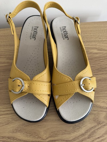 Hotter kiwi yellow - hotter, leather