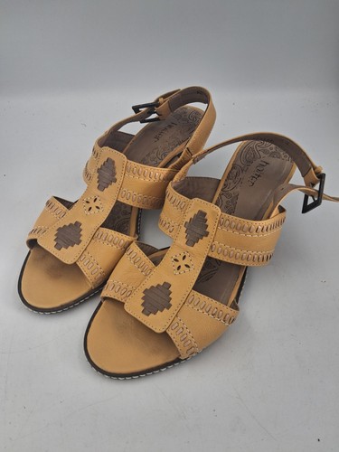 Hotter aztec mustard - aztec, leather