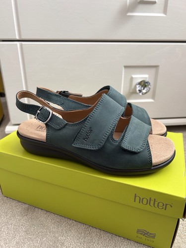 Hotter easy sandals teal - easy, in