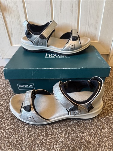 Hotter walk leather sandals - leather,