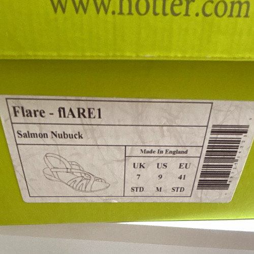 Hotter flare salmon - flare,