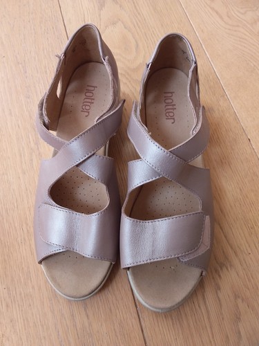 Hotter women leather sandals - women's,
